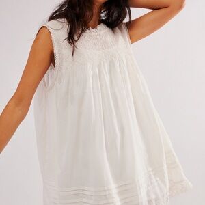 Free People Shea Solid Mini Dress
